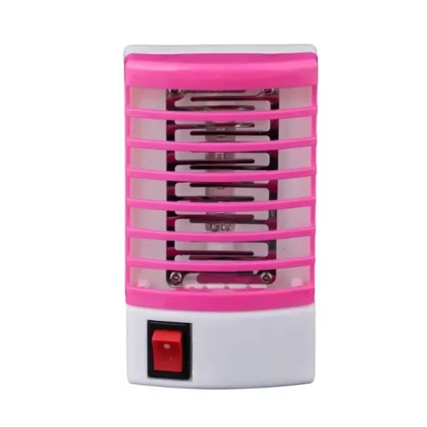 Hot Mini Mosquito Killer Lamps LED Socket Electric Insect Mosquito Repeller Household Socket Zapper Night Lamp - AliExpress  - Color : Pink - Emitting Color : US PLUG