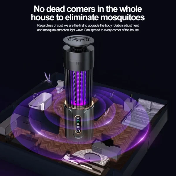 Mosquito Killer Lamp & Insect Fly Trap Camping Lantern | USB Electric Swatter | Time On Trend - Image 6