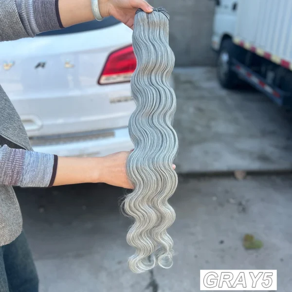 30Inches Colored M618 Ombre Highlight Piano Blond 27/613  Body Wave 200g Synthetic Hair Weave Bundles Soft Human-Like Extension - Image 33