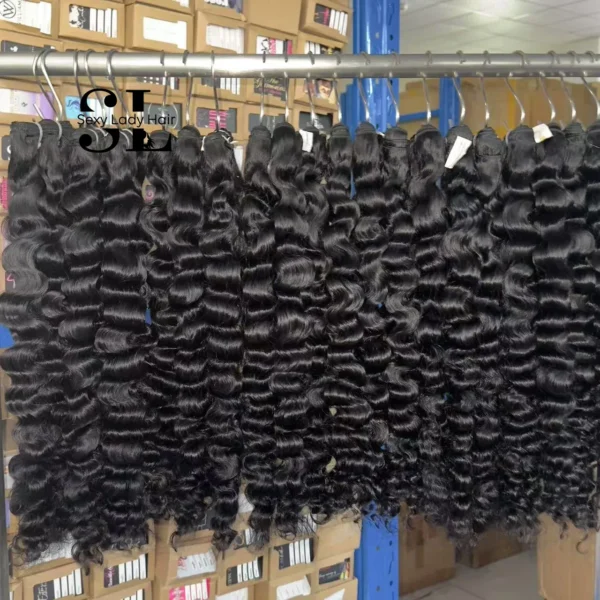 Wholesale Raw Cuticle Aligned Hair Straight Natural Body Wave Silky Burmese Curly Extension Raw Cambodian Hair Vendor