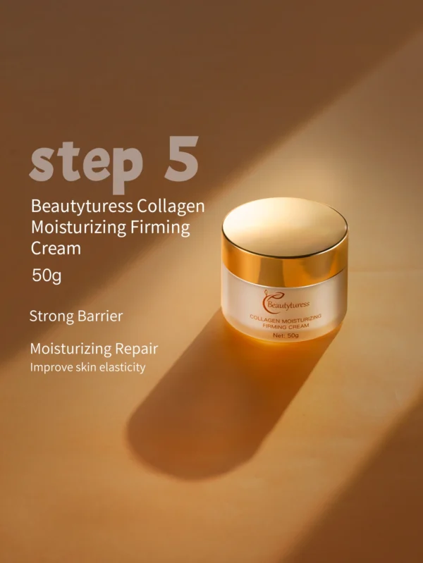 14-piece luxury collagen skincare set moisturizing and firming set for women with sodium hyaluronate luxury gift box - Image 6