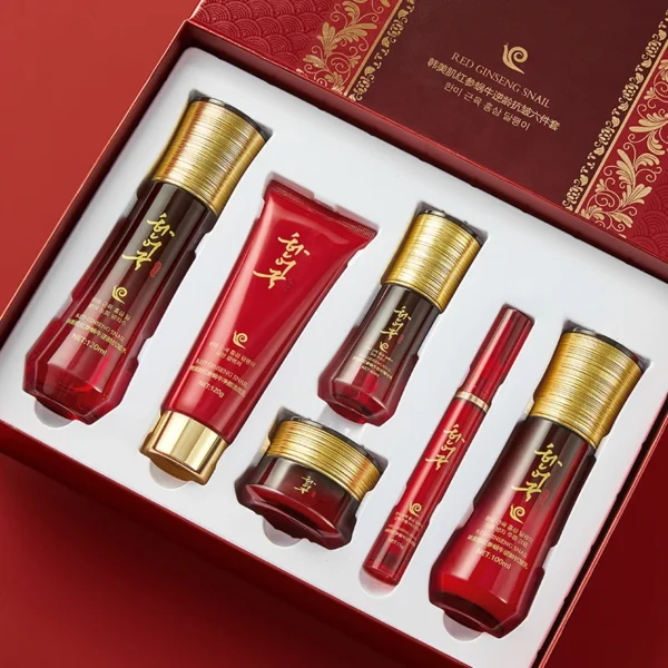 Korean 6-piece skincare gift set An ideal gift for women on their birthday Mother's Day or Christmas - Image 2