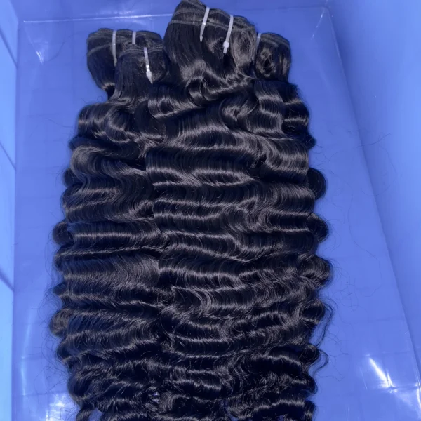 Wholesale Raw Cuticle Aligned Hair Straight Natural Body Wave Silky Burmese Curly Extension Raw Cambodian Hair Vendor - Image 9