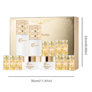 Korean 14-piece skincare collection with collagen to brighten firm anti-wrinkle and anti-aging for women's birthdays