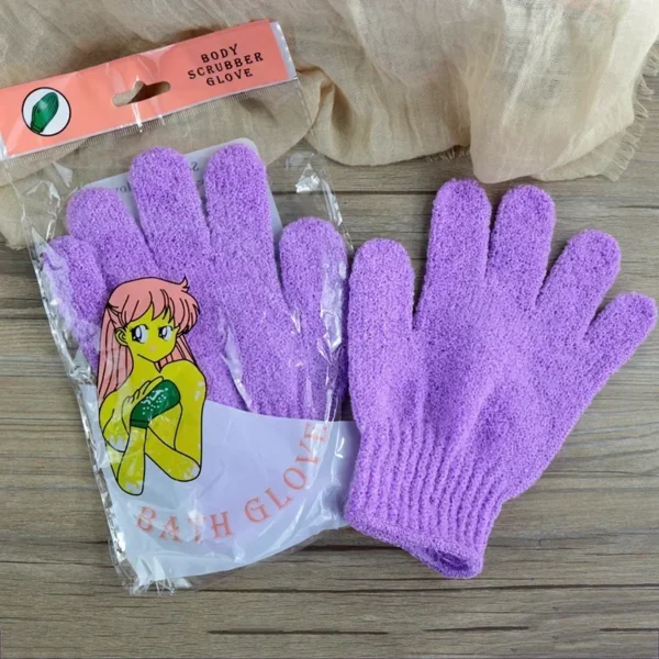 Body Cleaning Washcloth Soft Brush Home Hotel Bathroom Shower Ball Back Scrubber Set Exfoliating Skin Towel Bath Gloves - Image 5