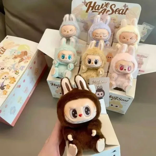 Labu macaroon vinyl face surprise blind box Labu macaroon 1st generation 2nd generation 3 with doll decoration. - Image 4