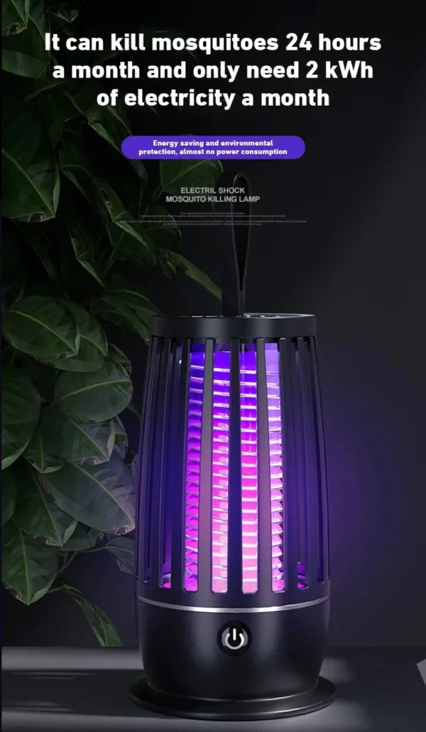 Xiaomi Mosquito Killer Lamp Bedroom Silent USB Rechargeable Electric Mosquito Swatter Portable Outdoor Mosquito Repeller FlyTrap - Image 14