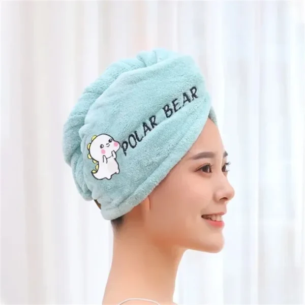 Women Hair Towel Microfiber Towel Bath Towels for Adults Home Terry Towels Bathroom Serviette De Douche Turban for Drying Hair - Image 11