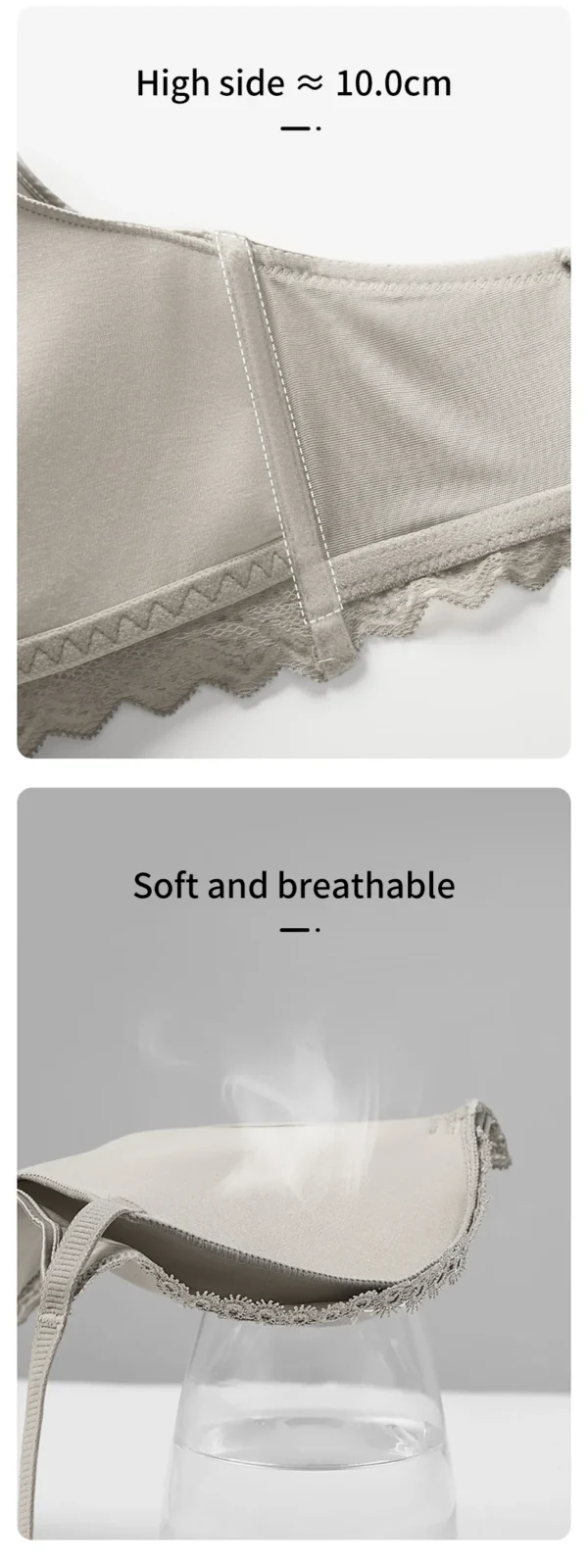 Girls Elegant Front-Closing Padded Bra Comfortable and Supportive Choice for Small Busts Enhancing Natural Beauty Underwears - Image 16