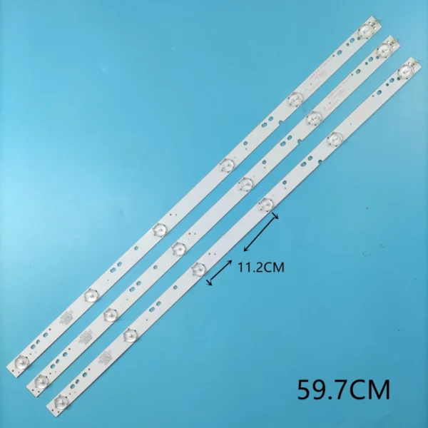 LEDS Backlight Strips For XJ320M06 XJ32D06-ZC14F-07 303XJ320034 SHYS32D06-ZC14F-01 BBK 32LEM-1031/TS2C 32LEX-5007/T2C 32LEX-5037