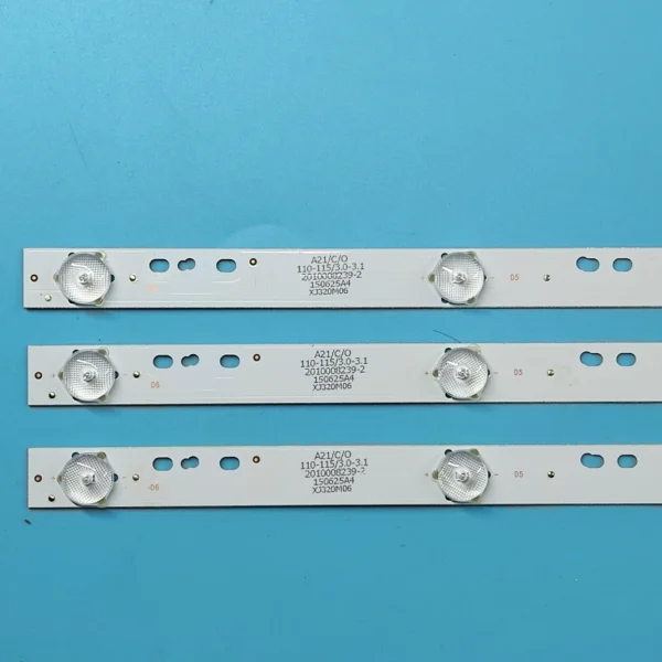 LEDS Backlight Strips For XJ320M06 XJ32D06-ZC14F-07 303XJ320034 SHYS32D06-ZC14F-01 BBK 32LEM-1031/TS2C 32LEX-5007/T2C 32LEX-5037 - Image 2