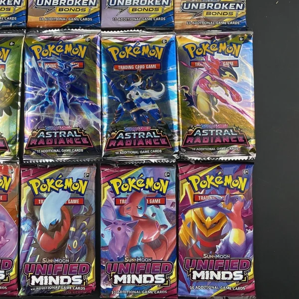 Pokemon Cards Sun & Moon Lost Thunder English Trading Card Game Evolutions Booster Collectible Kids Toys Gift 10pc/bag - Image 3