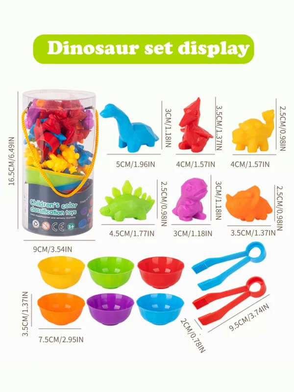 Animal series children's early education enlightenment counting toys teaching aids family cognitive classification toys - Image 18