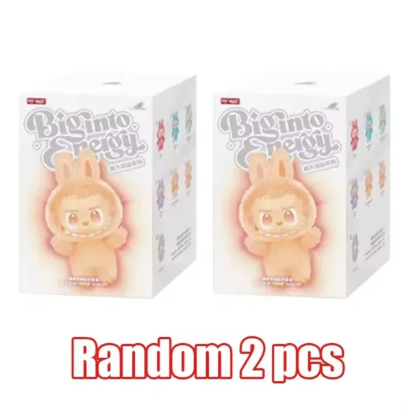 New Pop Mart The First Second And Third Labubu Blind Box Heart Beat Series Doll Cloth Car Interior Decor Pendant Toy Gifts - Image 18