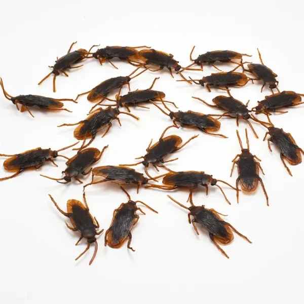 Halloween Gadget Plastic Cockroaches Joke Decoration Props Rubber Toy Gags Practical Jokes Toys Plastic Bugs Cockroach - Image 10