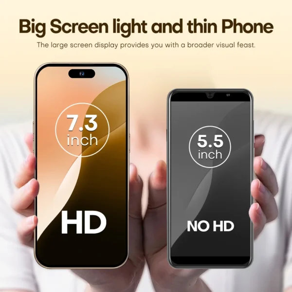 2025 High Quality OLED Display For XS16 Pro+ 7.3 Inch phones LcD Display Touch ScreenPanel Dynamic Touch Screen Global Version﻿ - Image 28