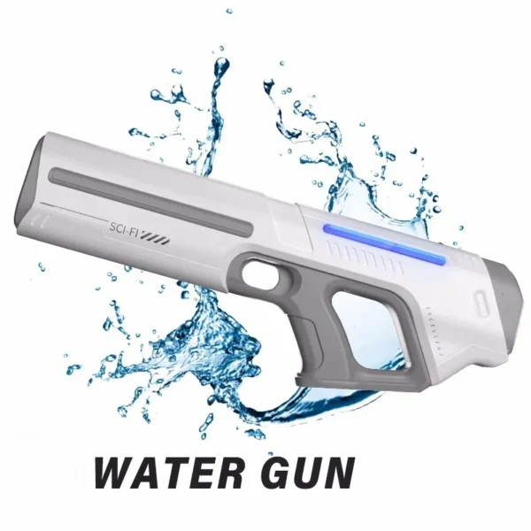 Kids Cool Outdoor Shooting Game Plastic Electric Squirt Gun Toys Water Automatic Children Summer Water Pistols Toy with Battery - Image 8