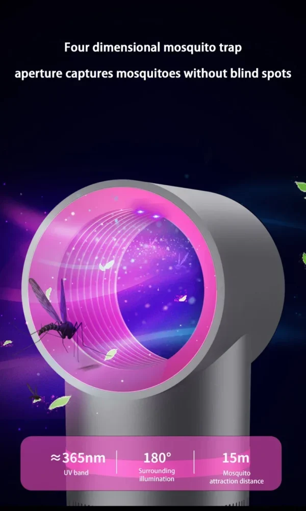Xiaomi Household Mosquito Killer Lamp Indoor Mosquito Killer USB Plug-in Mosquito Absorber Bedroom Mosquito Repellent Camping - Image 10