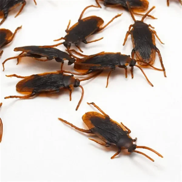 Halloween Gadget Plastic Cockroaches Joke Decoration Props Rubber Toy Gags Practical Jokes Toys Plastic Bugs Cockroach - Image 3
