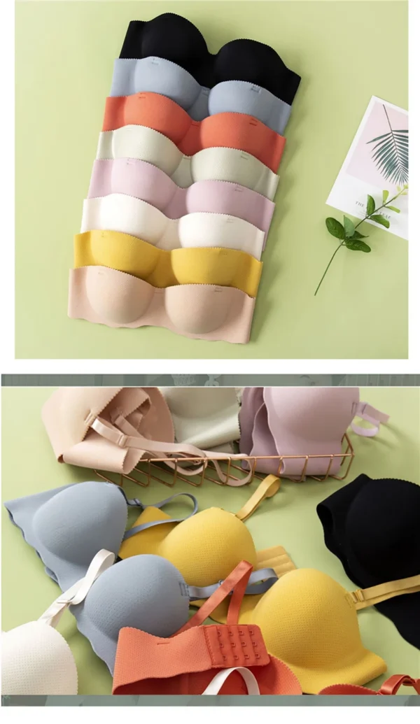 High Quality Solid Color Girls Seamless Bra Girls Comfort Breathable Daily Wear Underwears Girls Removable Shoulder Strap Bra - Image 21