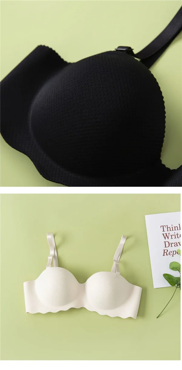 High Quality Solid Color Girls Seamless Bra Girls Comfort Breathable Daily Wear Underwears Girls Removable Shoulder Strap Bra - Image 38