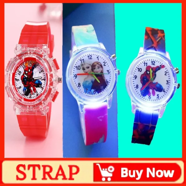 12PCS Stitch Children Watches Girls Waterproof Sport Touch Screen Watch for Women Waterproof Digital Clock Bracelet Gifts Toys - Image 57