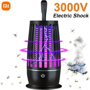 Xiaomi Mosquito Killer Lamp Bedroom Silent USB Rechargeable Electric Mosquito Swatter Portable Outdoor Mosquito Repeller FlyTrap