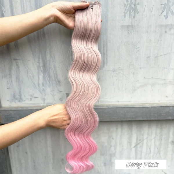 30Inches Colored M618 Ombre Highlight Piano Blond 27/613  Body Wave 200g Synthetic Hair Weave Bundles Soft Human-Like Extension - Image 13