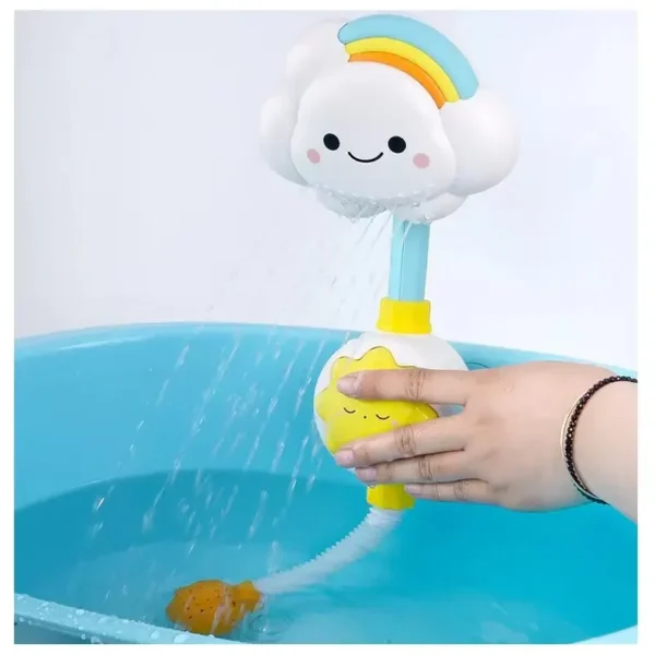 Kids Bath Toys Water Game for Kids Clouds Model Faucet Shower Water Spray Kids Toy Splashes Bathroom Sprinkler Kids Toy - Image 14
