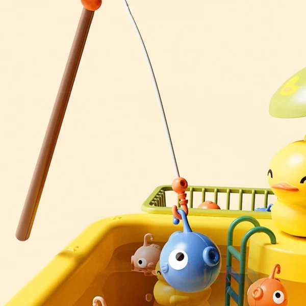 Kids Kitchen Sink Toys Electric Dishwasher Playing Toy With Running Water Pretend Play Food Fishing Toy Role Playing Girls Gift - Image 3