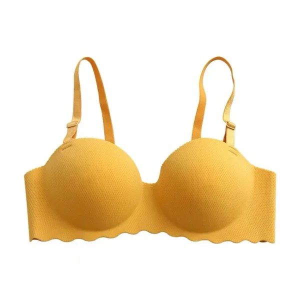 High Quality Solid Color Girls Seamless Bra Girls Comfort Breathable Daily Wear Underwears Girls Removable Shoulder Strap Bra - Image 6
