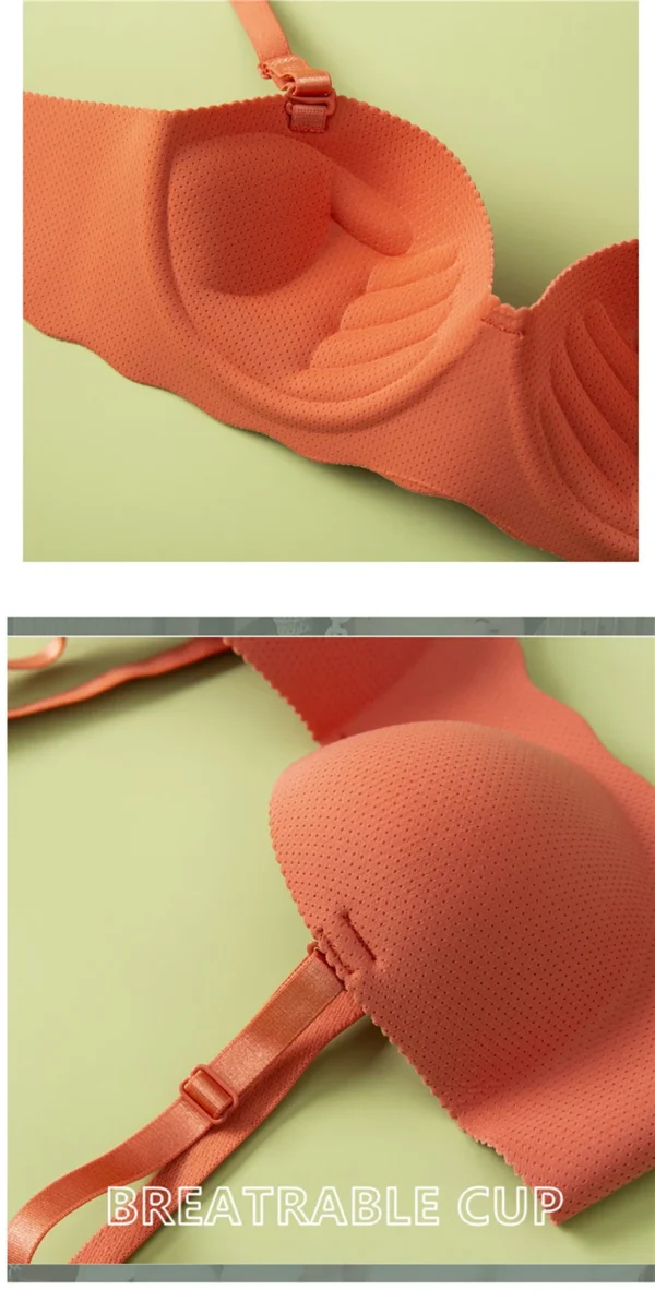High Quality Solid Color Girls Seamless Bra Girls Comfort Breathable Daily Wear Underwears Girls Removable Shoulder Strap Bra - Image 31