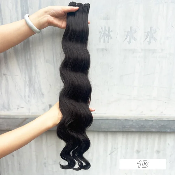 30Inches Colored M618 Ombre Highlight Piano Blond 27/613  Body Wave 200g Synthetic Hair Weave Bundles Soft Human-Like Extension - Image 28