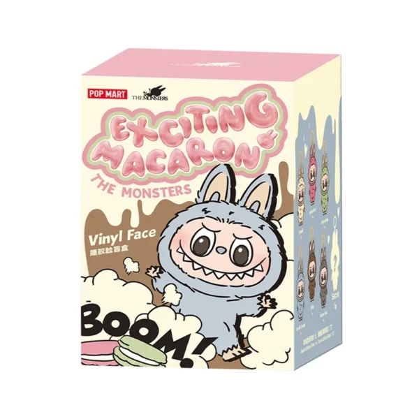 Labu macaroon vinyl face surprise blind box Labu macaroon 1st generation 2nd generation 3 with doll decoration. - Image 12