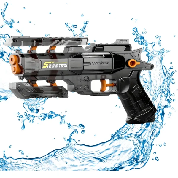 Manual Water Gun for Kids Deformable Durable Plastic Watergun Summer Outdoor Interactive Water Blaster Toys For Pool Beach Party - Image 8