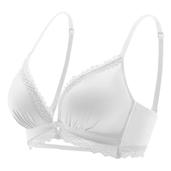 Girls Elegant Front-Closing Padded Bra Comfortable and Supportive Choice for Small Busts Enhancing Natural Beauty Underwears - Image 9