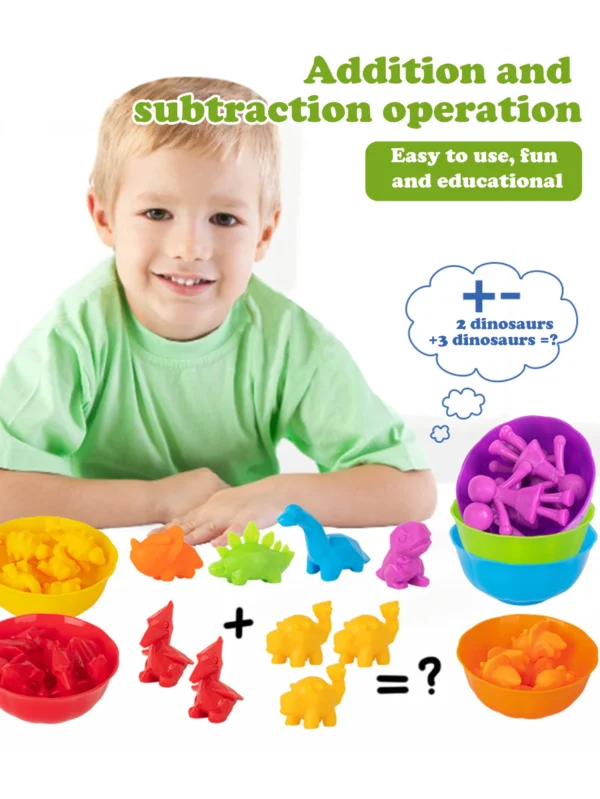Animal series children's early education enlightenment counting toys teaching aids family cognitive classification toys - Image 14