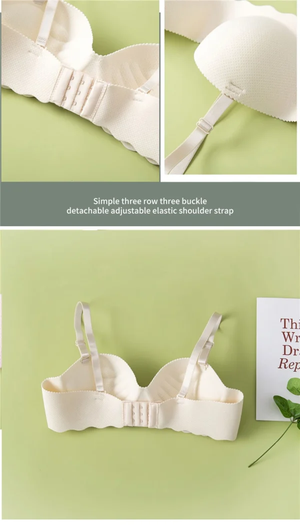 High Quality Solid Color Girls Seamless Bra Girls Comfort Breathable Daily Wear Underwears Girls Removable Shoulder Strap Bra - Image 39