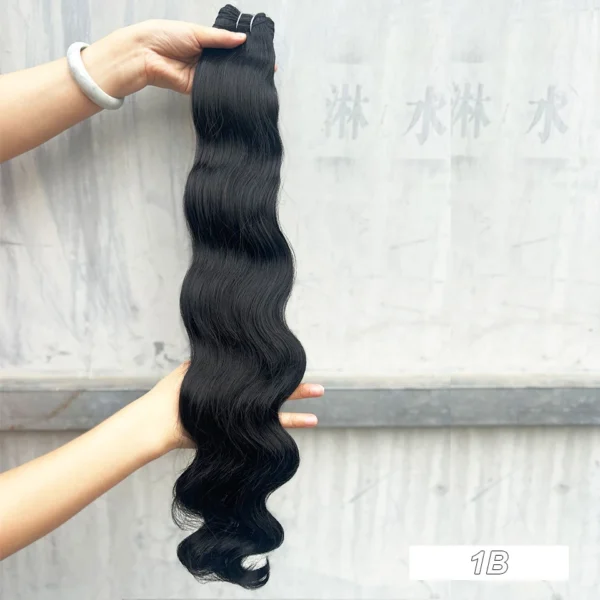 30Inches Colored M618 Ombre Highlight Piano Blond 27/613  Body Wave 200g Synthetic Hair Weave Bundles Soft Human-Like Extension - Image 37