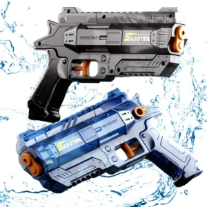 Manual Water Gun for Kids Deformable Durable Plastic Watergun Summer Outdoor Interactive Water Blaster Toys For Pool Beach Party