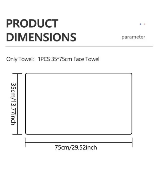 1 pcs Striped Face Towel 35x75cm For Bathroom Or Soft And Absorbent Quick-Drying Experience Microfiber Bath Towel 70x140cm - Image 8