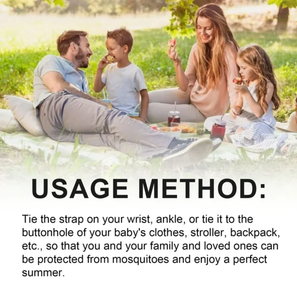 Xiaomi Mosquito Repellent Wristband Physical Ultrasonic Non-Chemical Sports Mosquito Repellent Bracelet Home Outdoor Men Women - Image 4