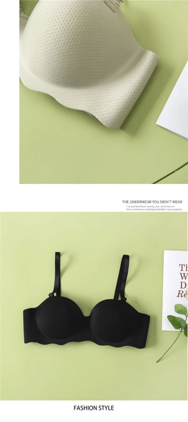 High Quality Solid Color Girls Seamless Bra Girls Comfort Breathable Daily Wear Underwears Girls Removable Shoulder Strap Bra - Image 36