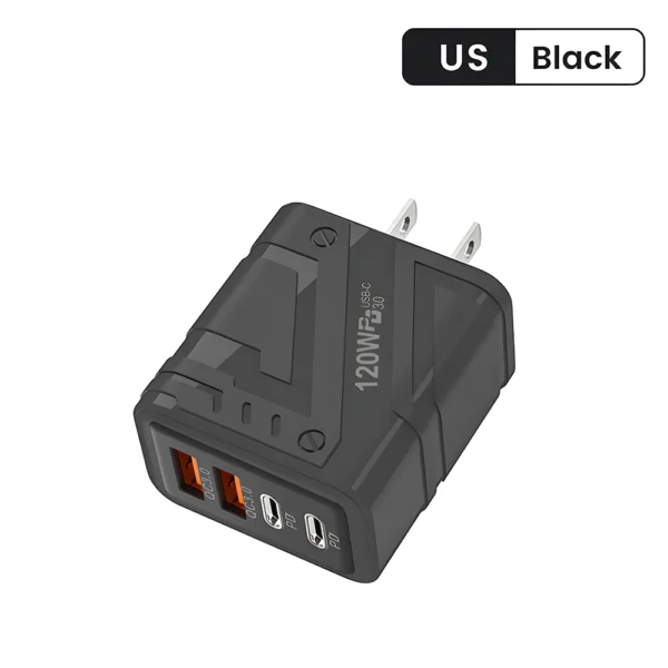 4 Ports USB C PD Charger Quick Charge 3.0 Type C USB Phone Chargers Fast Charging Adapter For iPhone 15 14 Samsung Xiaomi Huawei - Image 17