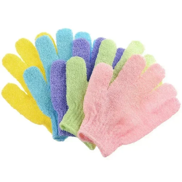 Body Cleaning Washcloth Soft Brush Home Hotel Bathroom Shower Ball Back Scrubber Set Exfoliating Skin Towel Bath Gloves - Image 4