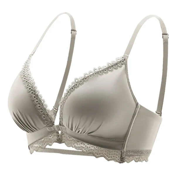 Girls Elegant Front-Closing Padded Bra Comfortable and Supportive Choice for Small Busts Enhancing Natural Beauty Underwears