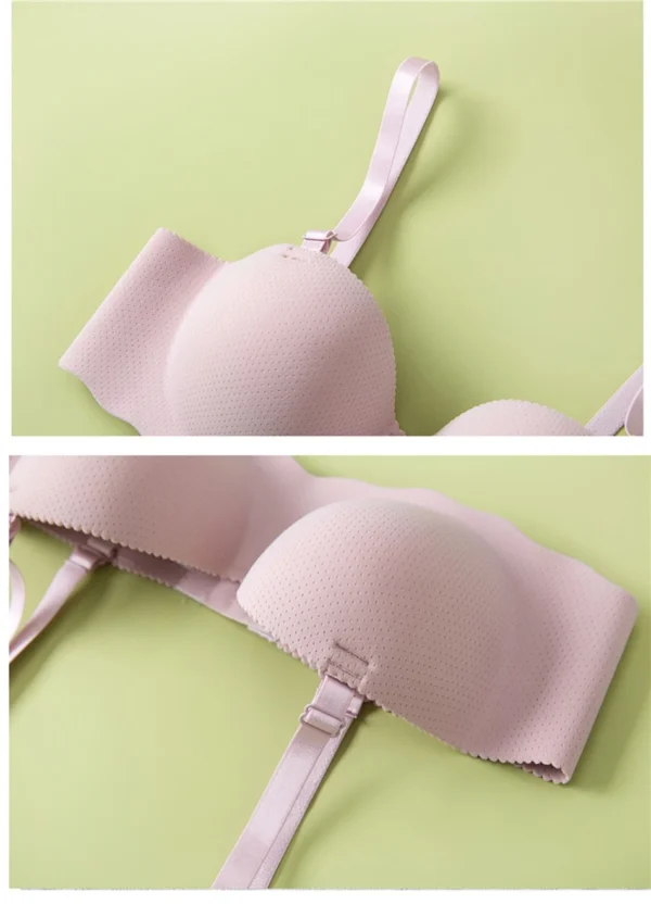 High Quality Solid Color Girls Seamless Bra Girls Comfort Breathable Daily Wear Underwears Girls Removable Shoulder Strap Bra - Image 27