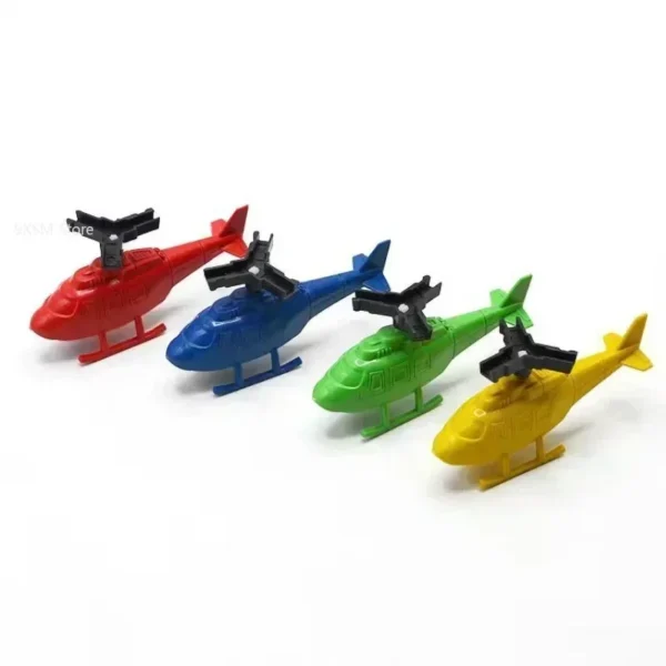 Aviation Model Copter Handle Pull Line Helicopter Plane Outdoor Toys for Kids Playing Drone Drawstring Plane Children's Day Gift - Image 6