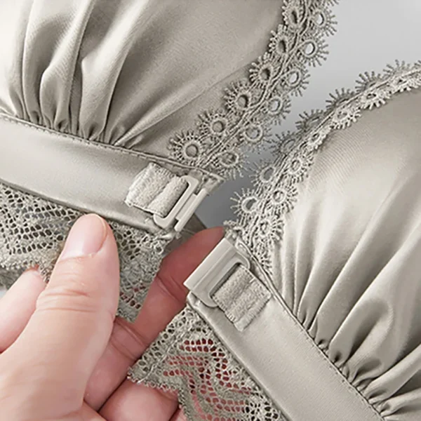 Girls Elegant Front-Closing Padded Bra Comfortable and Supportive Choice for Small Busts Enhancing Natural Beauty Underwears - Image 6