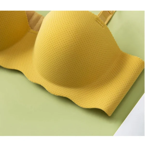 High Quality Solid Color Girls Seamless Bra Girls Comfort Breathable Daily Wear Underwears Girls Removable Shoulder Strap Bra - Image 4